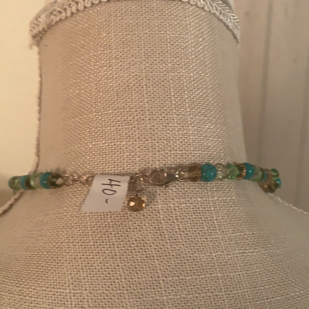 💥💥SOLD💥💥NWT Beautiful Handcrafted Necklace 10” - Picture 13 of 15